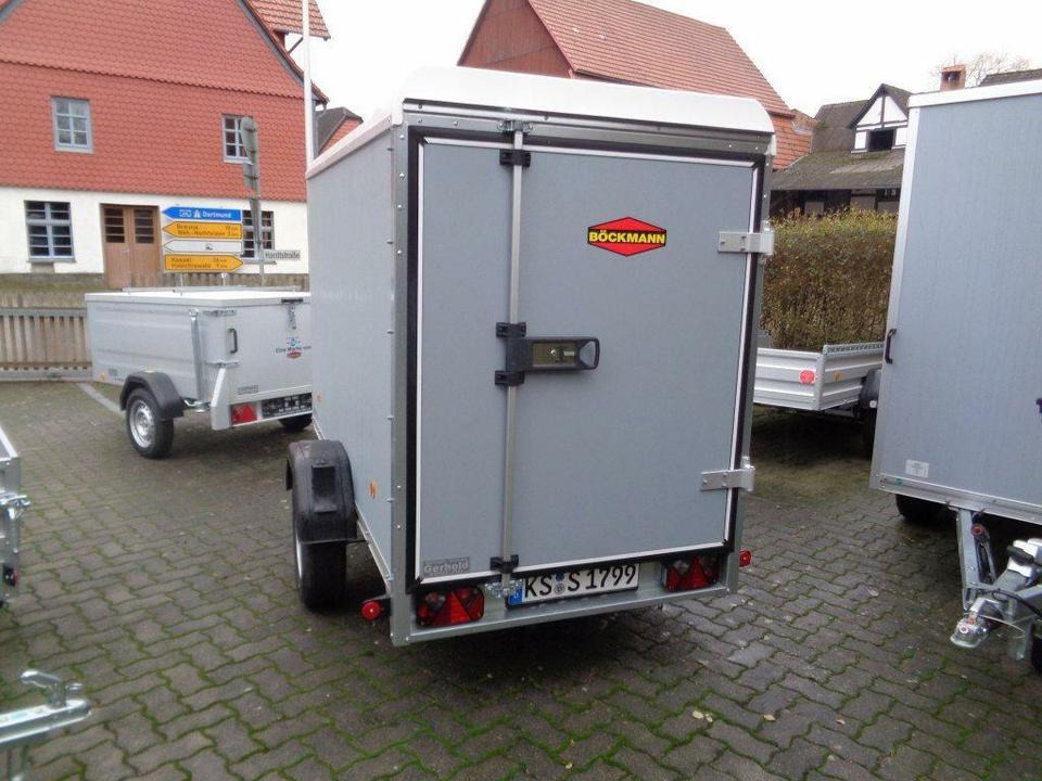 Böckmann PKW-Anhänger Koffer 1,35to. 100 km/h Kofferanhänger - Car trailer: picture 2 Böckmann PKW-Anhänger Koffer 1,35to. 100 km/h Kofferanhänger - Car trailer: picture 2