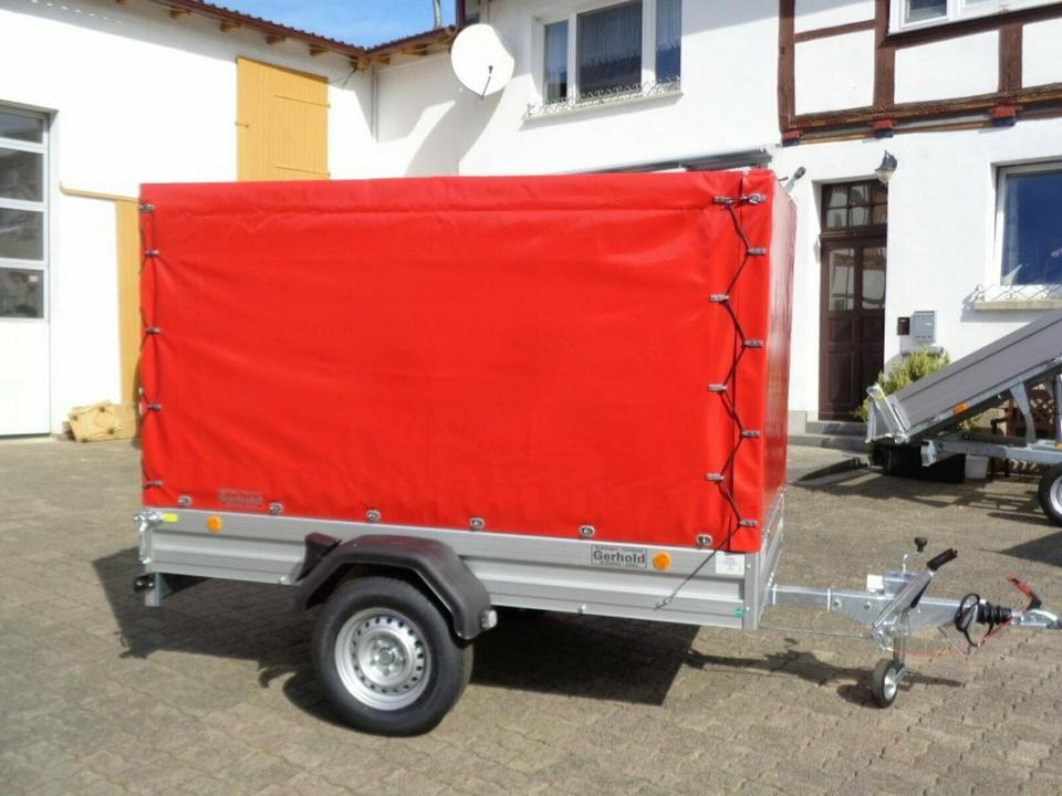 Böckmann PKW-Anhänger Plane Spriegel, 1,35to,100 km/h - Car trailer: picture 3 Böckmann PKW-Anhänger Plane Spriegel, 1,35to,100 km/h - Car trailer: picture 3