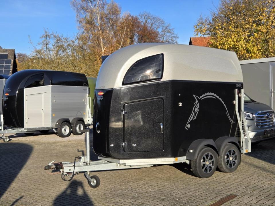 Böckmann Pferdeanhänger, Comfort, Alub. Sattelk. 100 km/h, top - Horse trailer: picture 1 Böckmann Pferdeanhänger, Comfort, Alub. Sattelk. 100 km/h, top - Horse trailer: picture 1