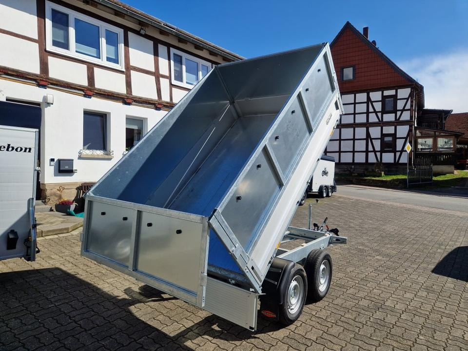 Tipper trailer Böckmann Rückwärtskipper Kipper Leih PKW Anhänger Mietanhänger: picture 10