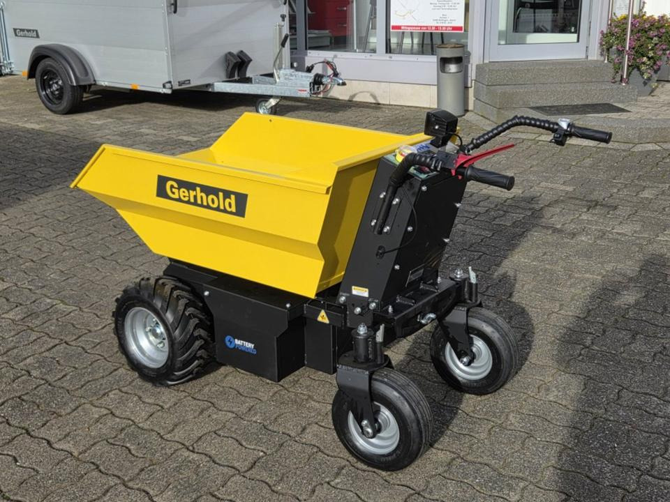 E Dumper Minidumper Mulde 500kg 48V Elektroschubkarre - Mini dumper: picture 3 E Dumper Minidumper Mulde 500kg 48V Elektroschubkarre - Mini dumper: picture 3