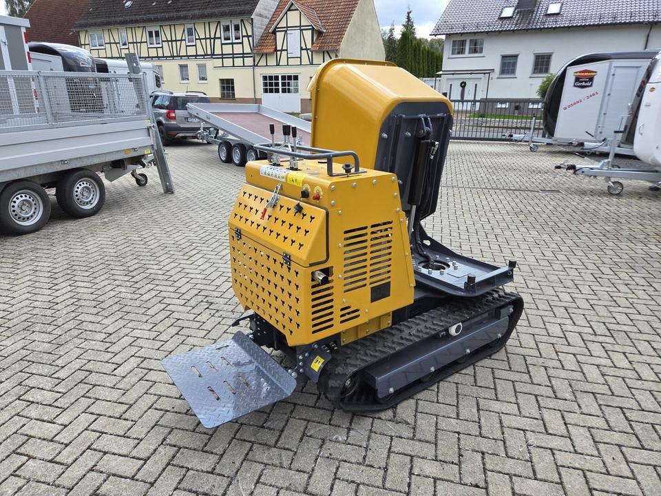 Muldendumper 1200kg Nutzlast Schwenkbar Kettendumper - Mini dumper: picture 4 Muldendumper 1200kg Nutzlast Schwenkbar Kettendumper - Mini dumper: picture 4