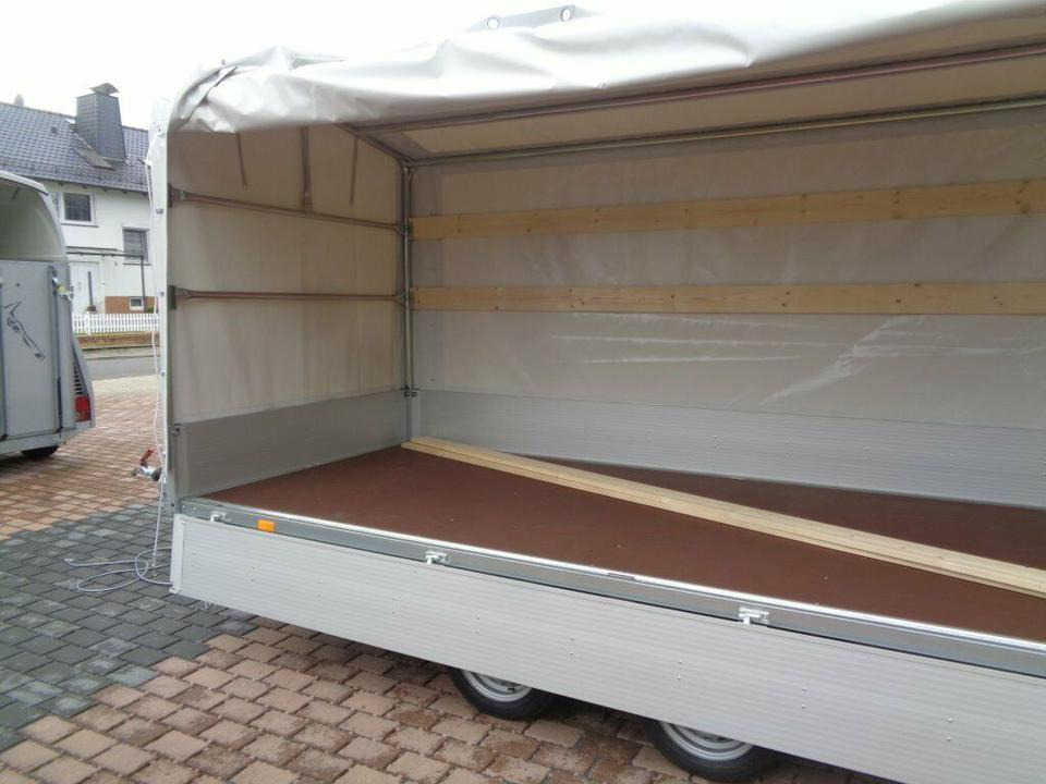 Curtainsider trailer PKW-Anhänger Hochlader 2,7 to. HL-AL 4118/27 F Plane u. Sp.: picture 7