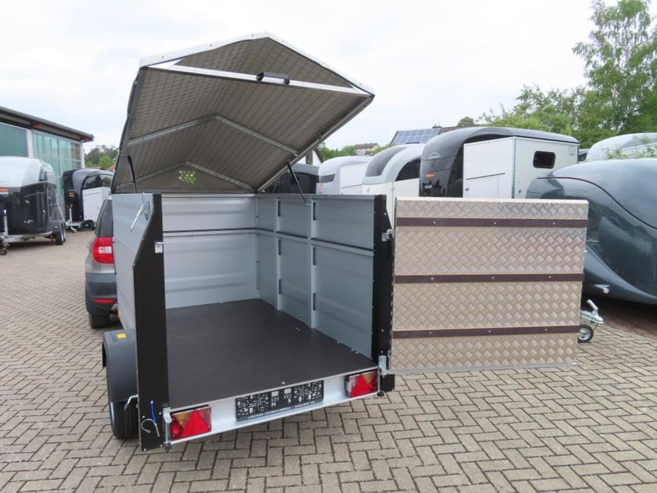 TPV Kleinviehanhänger 1,0t Flügeltür Viehanhänger Ziegen Schafe - Livestock trailer: picture 2 TPV Kleinviehanhänger 1,0t Flügeltür Viehanhänger Ziegen Schafe - Livestock trailer: picture 2