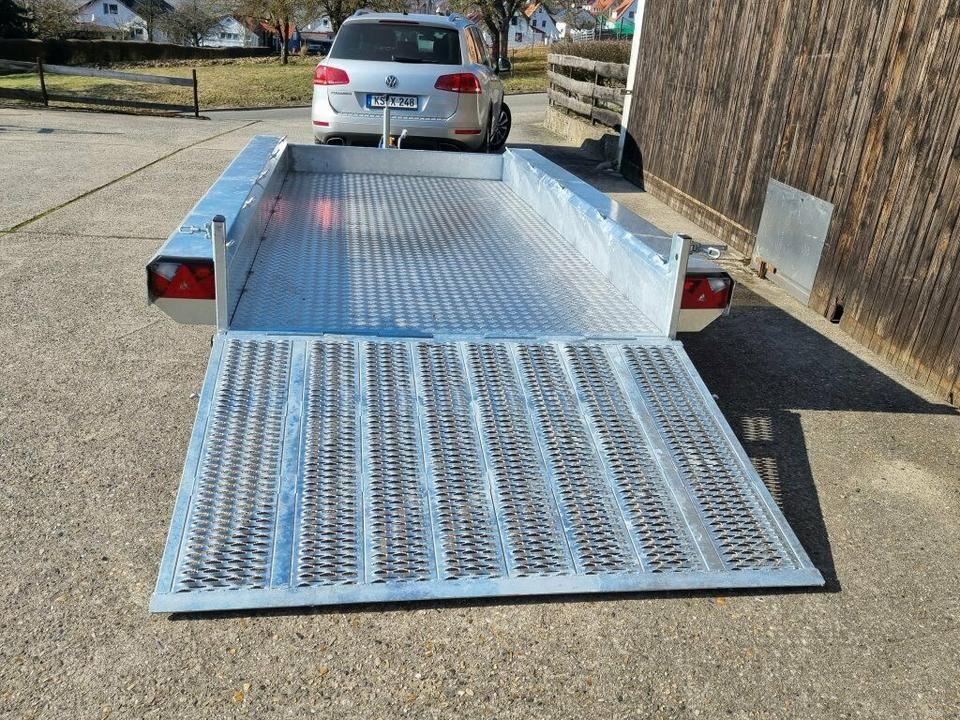 Vlemmix Tridem Maschinentransporter 3,5t Minibagger - Plant trailer: picture 4 Vlemmix Tridem Maschinentransporter 3,5t Minibagger - Plant trailer: picture 4