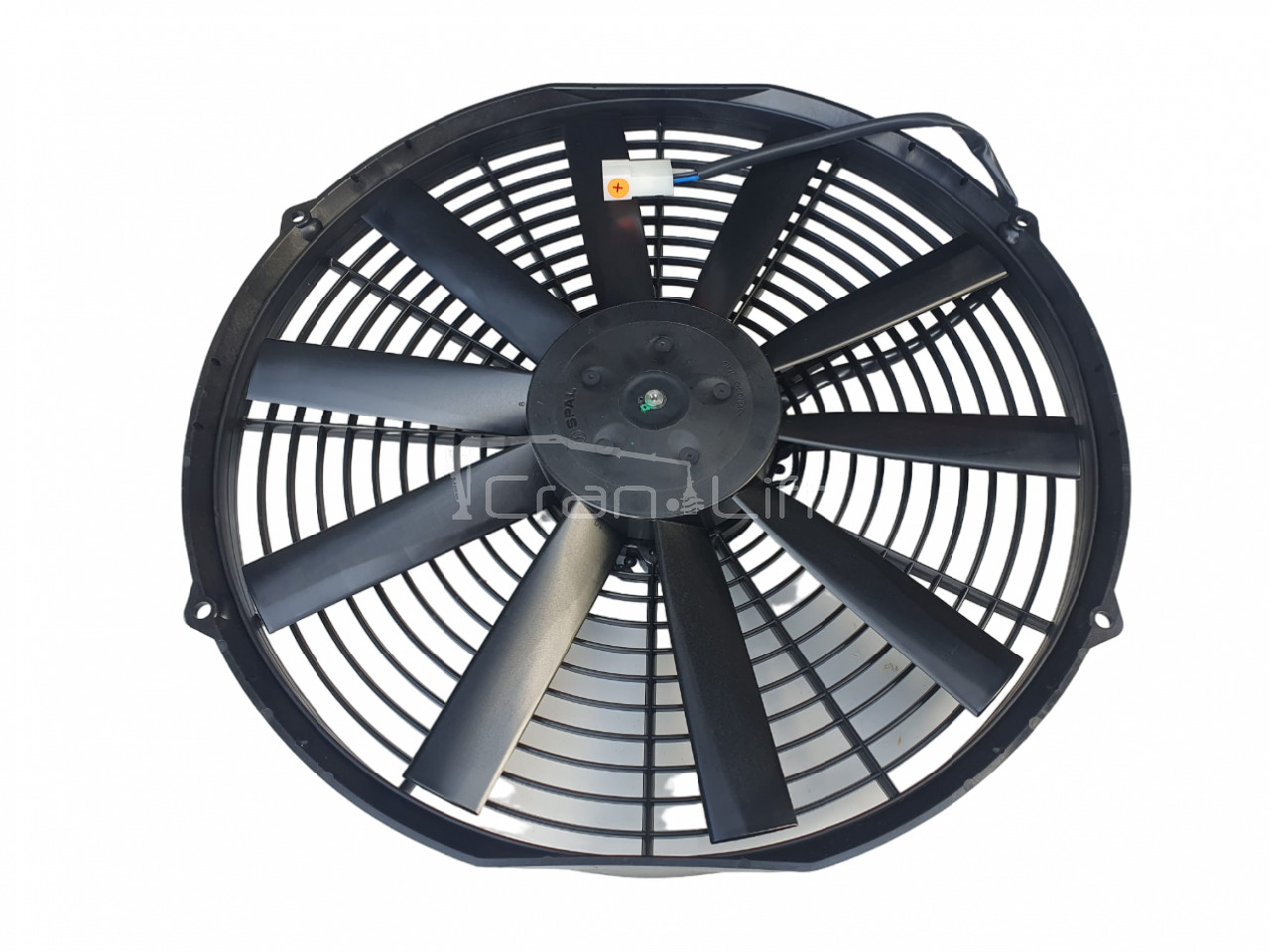 Wentylator chłodnicy oleju hydraulicznego SPAL 24V / 380mm - Oil cooler for Loader crane: picture 2 Wentylator chłodnicy oleju hydraulicznego SPAL 24V / 380mm - Oil cooler for Loader crane: picture 2