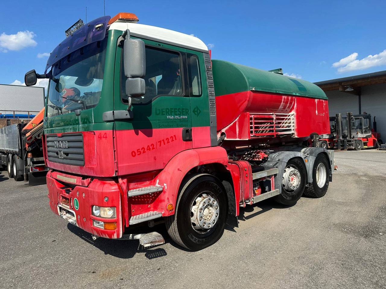 Man Tga За миене на Улици, Нов внос , - Tank truck: picture 4 Man Tga За миене на Улици, Нов внос , - Tank truck: picture 4