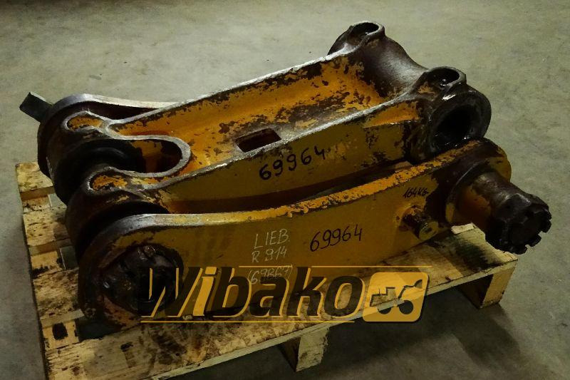 Bucket connector for excavator Liebherr R914 - Quick coupler for Construction machinery: picture 1 Bucket connector for excavator Liebherr R914 - Quick coupler for Construction machinery: picture 1