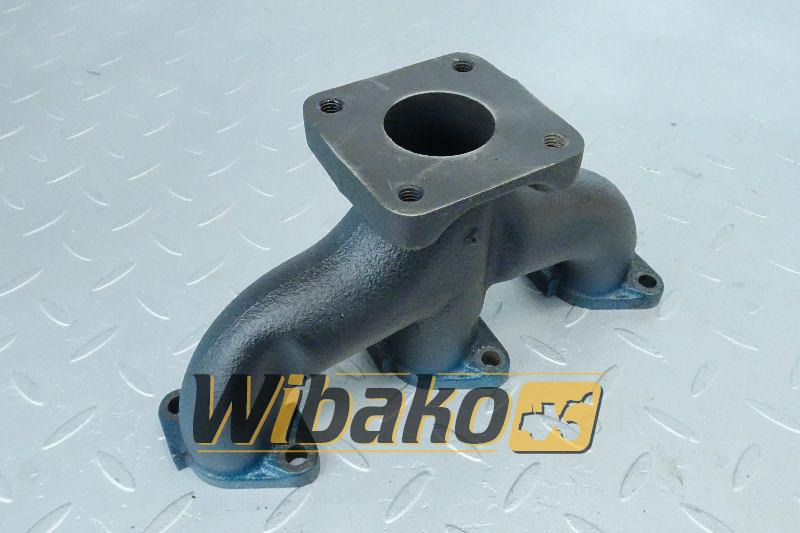 Exhaust manifold for engine Kubota D1105 17213-12312 - Exhaust manifold for Construction machinery: picture 1 Exhaust manifold for engine Kubota D1105 17213-12312 - Exhaust manifold for Construction machinery: picture 1
