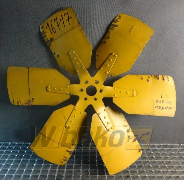 Komatsu 6006350800 - Fan for Construction machinery: picture 1 Komatsu 6006350800 - Fan for Construction machinery: picture 1