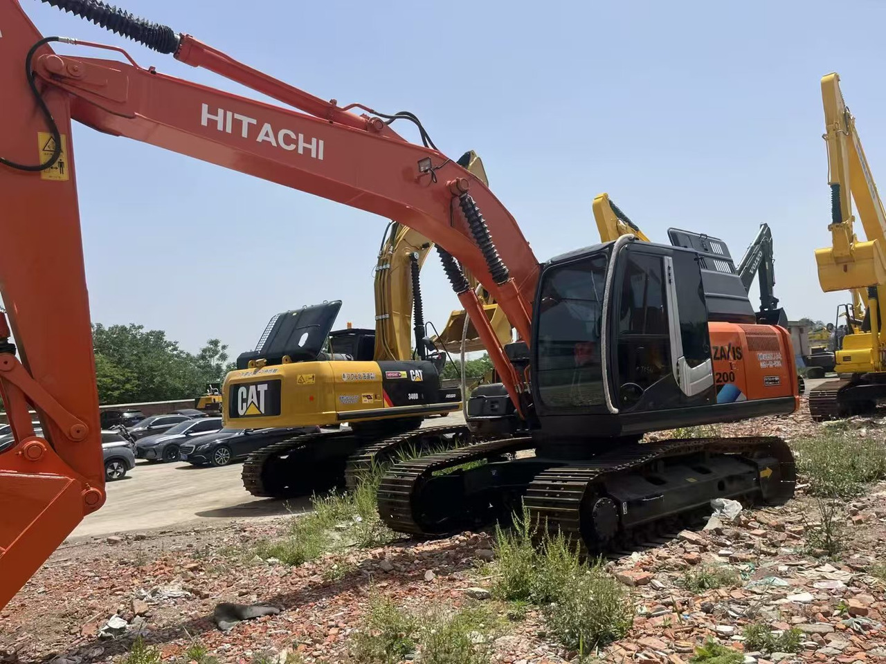HITACHI ZX200 - Crawler excavator: picture 3 HITACHI ZX200 - Crawler excavator: picture 3