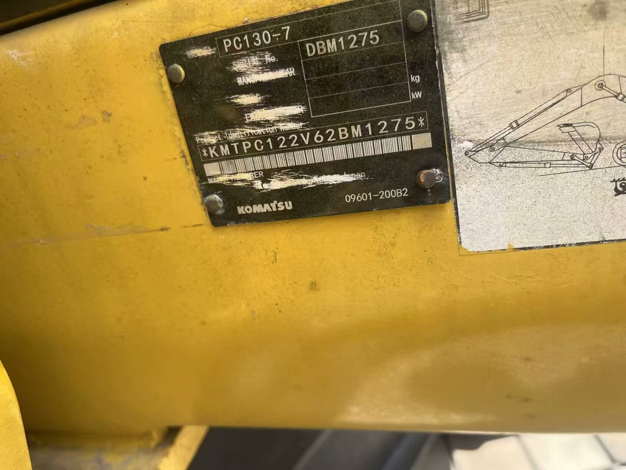 Crawler excavator KOMATSU pc130-7: picture 17