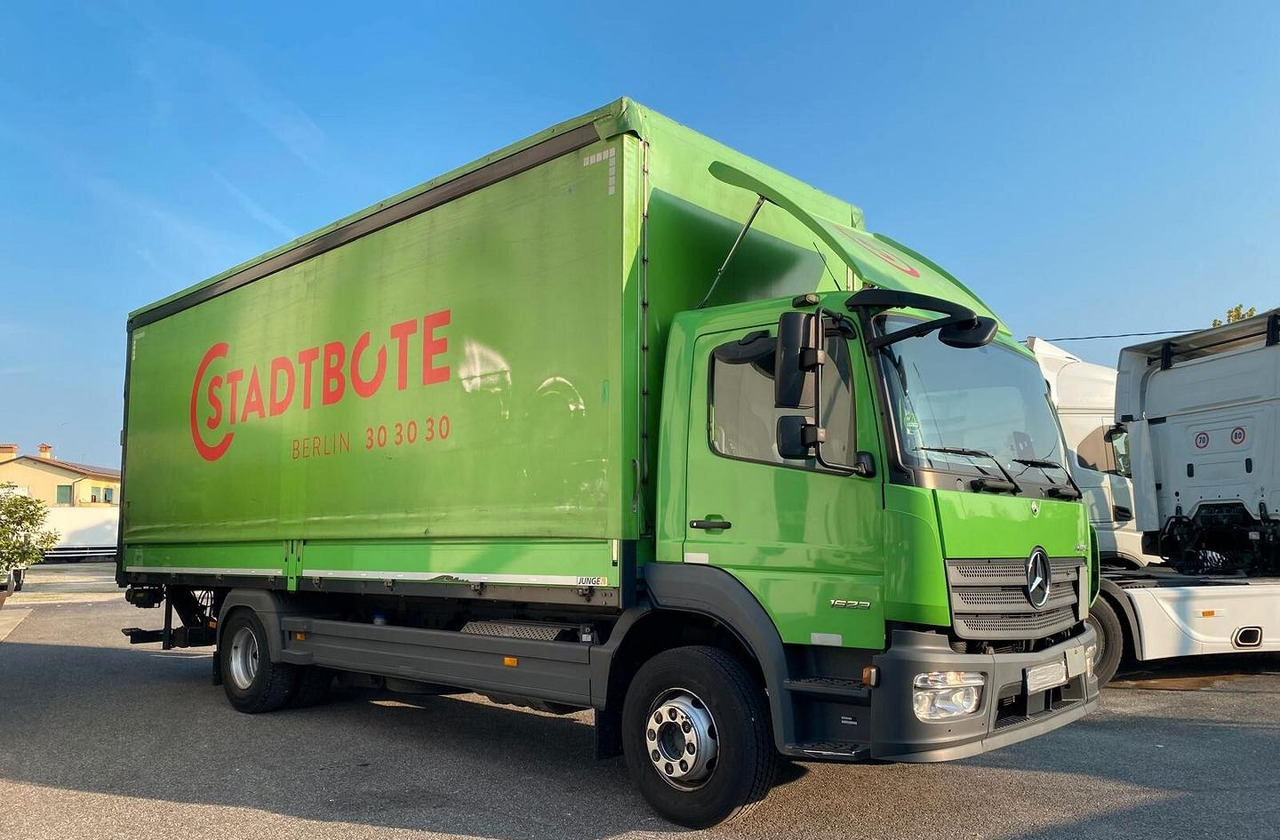 MERCEDES ATEGO 16.23 CASSONE CENTINATO E SPONDA - Curtainsider truck: picture 2 MERCEDES ATEGO 16.23 CASSONE CENTINATO E SPONDA - Curtainsider truck: picture 2