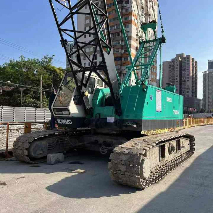 Kobelco 7055-2 Mobile Crane Truck Japan Made Used Heavy Earthmoving Equipment Crane Truck in Good Condition - Crawler crane: picture 1 Kobelco 7055-2 Mobile Crane Truck Japan Made Used Heavy Earthmoving Equipment Crane Truck in Good Condition - Crawler crane: picture 1