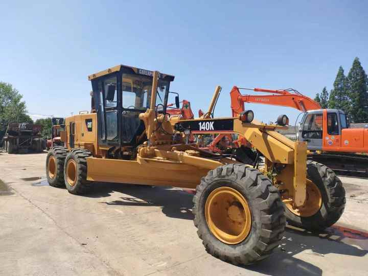 Used Caterpillar CAT 140k Land Road Motor Grader CAT140k Used Grader Cheap Price for Sale - Grader: picture 5 Used Caterpillar CAT 140k Land Road Motor Grader CAT140k Used Grader Cheap Price for Sale - Grader: picture 5