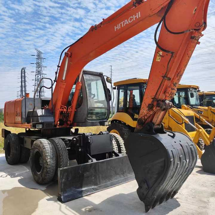 Used Japan Original Brand Hitachi Zx 130w Wheel Excavator Hitachi Zx120 130 200 Excavator for Sale - Wheel excavator: picture 2 Used Japan Original Brand Hitachi Zx 130w Wheel Excavator Hitachi Zx120 130 200 Excavator for Sale - Wheel excavator: picture 2