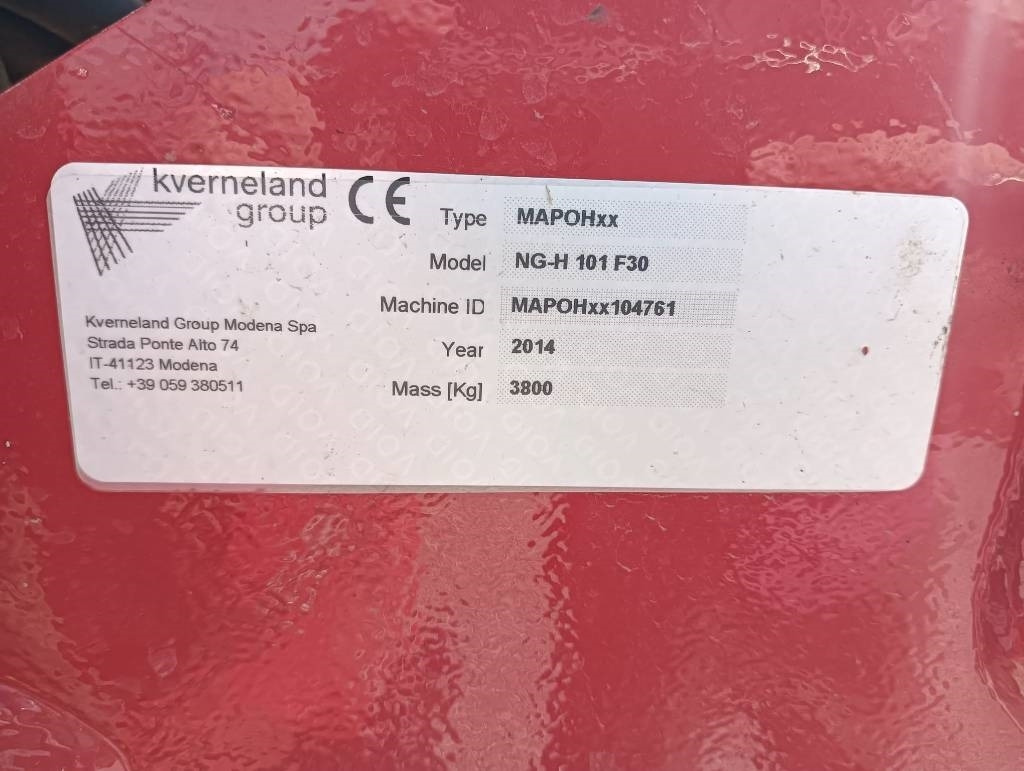 Kverneland NG-H101F30 - Power harrow: picture 3 Kverneland NG-H101F30 - Power harrow: picture 3