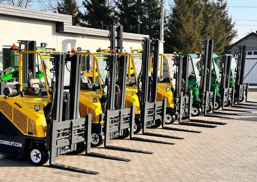 4-way reach truck Combilift CB3000 / LPG / DUPLEX / 4000MM / FREE LIFT / NEW BAND TIRES / LIKE NEW: picture 40