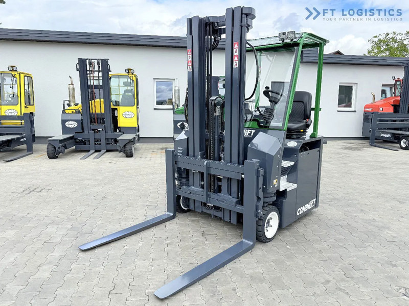 4-way reach truck Combilift Combilift CBE2500 / TRIPLEX / 5500MM / FREE LIFT / ELECTRIC DRIVE / ONLY 2300 MTH / FORK POSITIONER / SIDE SHIFT / NEW TYRES / L: picture 1