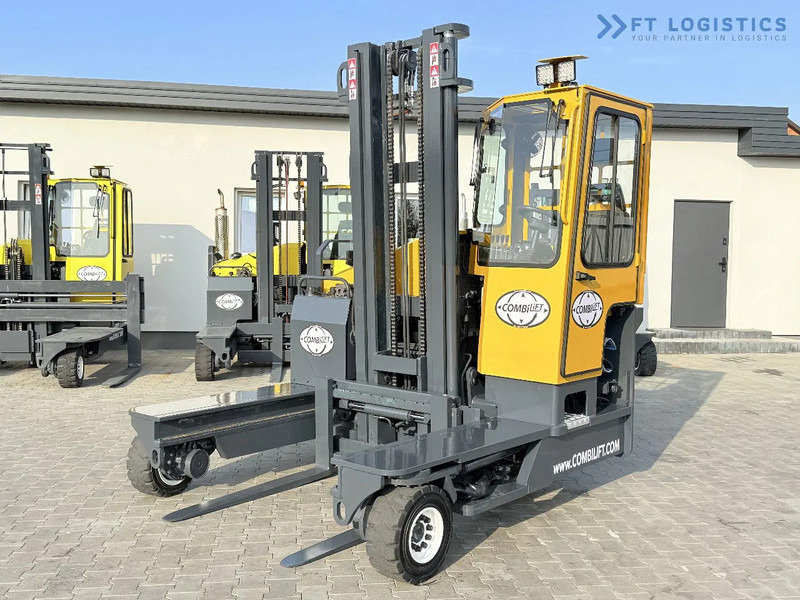 4-way reach truck Combilift Combilift FOUR-WAY MULTIDIRECTIONAL FORKLIFT C4000 / GAS / DUPLEX 4500MM / ONLY 6604 HOURS / SIDE SHIFT / FULL CABIN / PERFECT C: picture 1