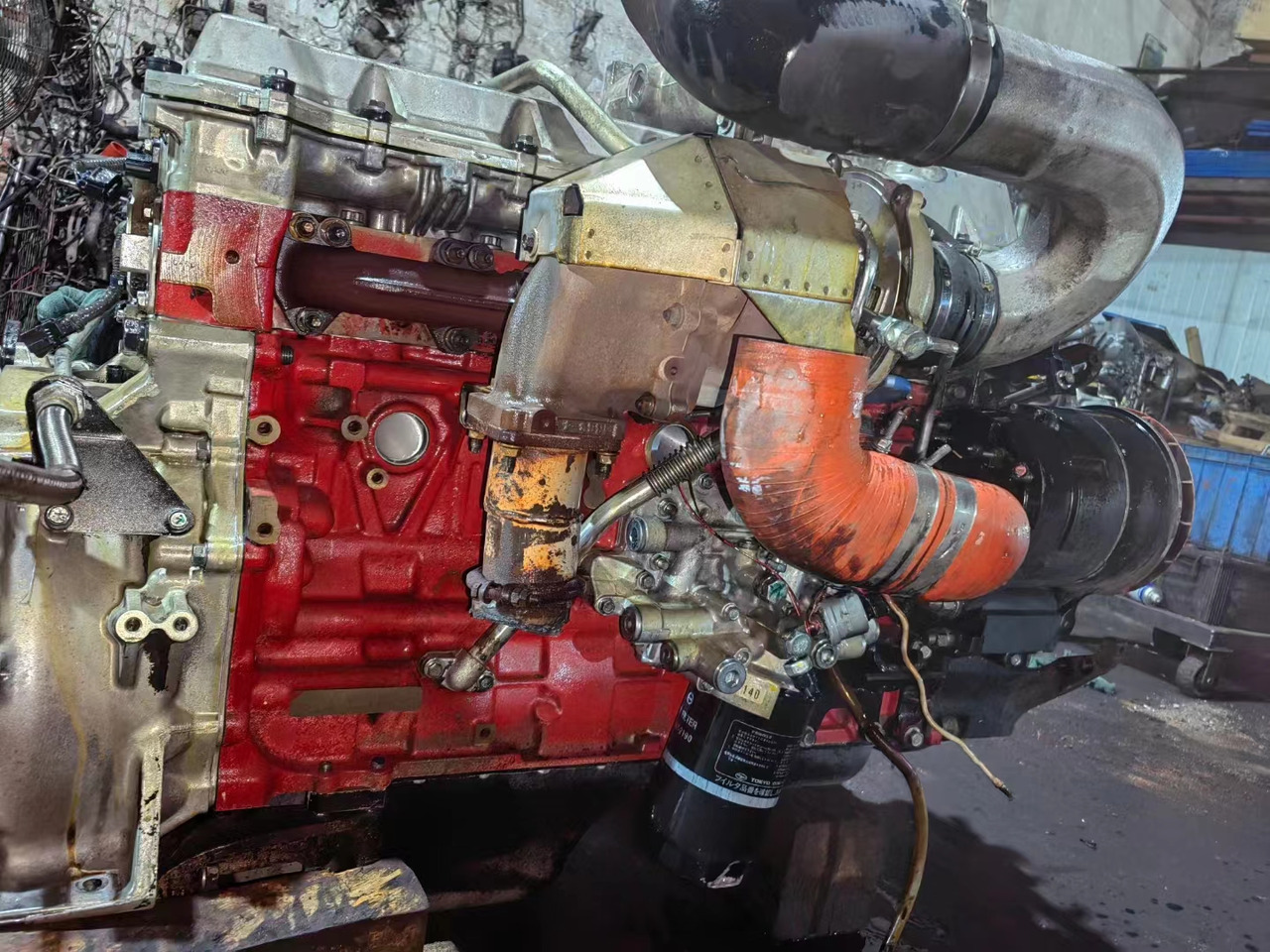 HINO J08E - Engine for Mini excavator: picture 1 HINO J08E - Engine for Mini excavator: picture 1