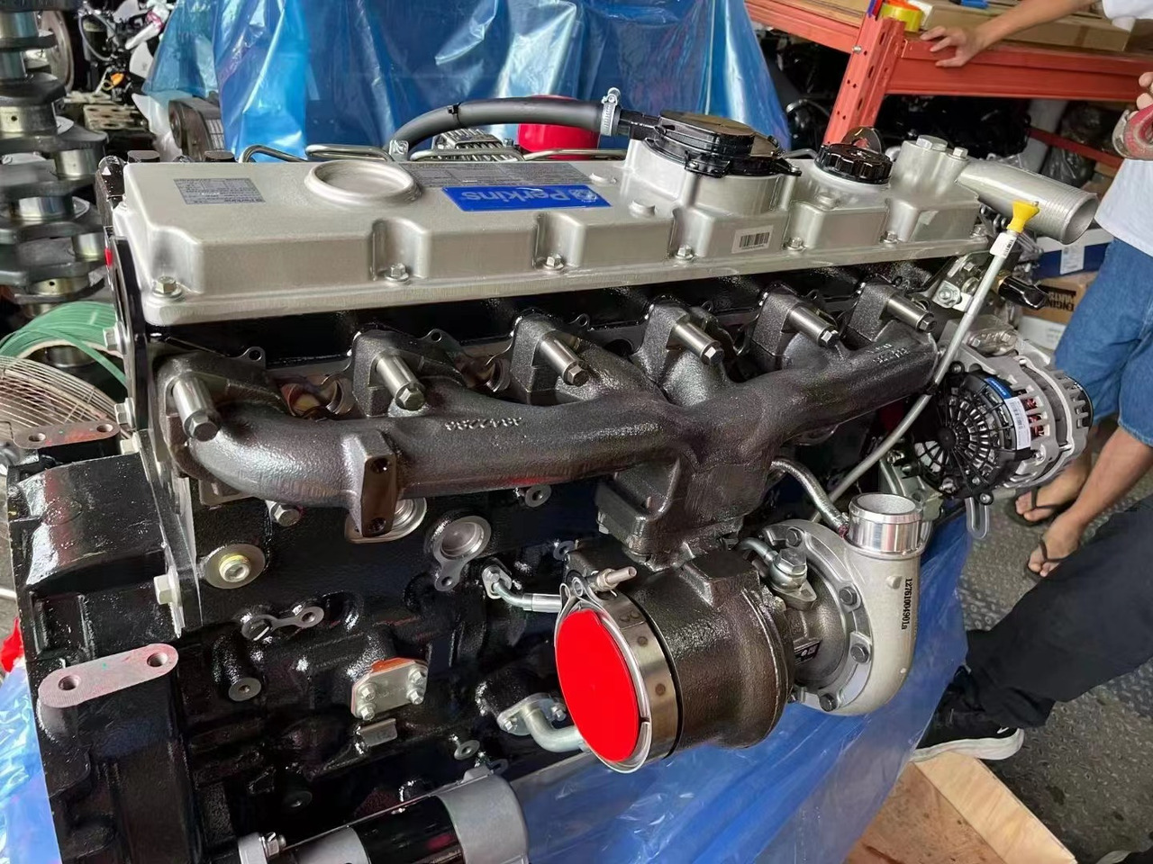 PERKINS C7.1 - Engine for Excavator: picture 3 PERKINS C7.1 - Engine for Excavator: picture 3