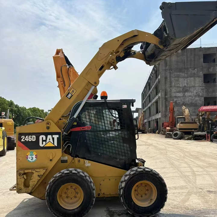 Skid steer loader 90% New Front Loader Tractor CAT 246D Skid Steer Loader / Used Cat 226B 246C 246d Mini Skid Steer Loader in Stock [ Copy ]: picture 1