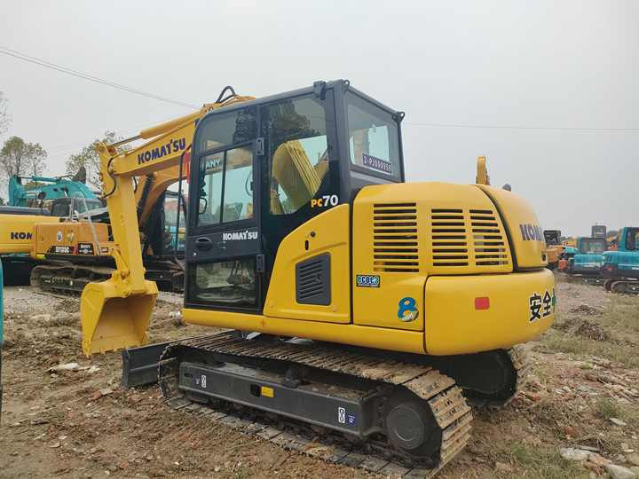 Used Heavy Machinery Komatsu PC70-8 Digger Cheap for Sale - Crawler excavator: picture 4 Used Heavy Machinery Komatsu PC70-8 Digger Cheap for Sale - Crawler excavator: picture 4