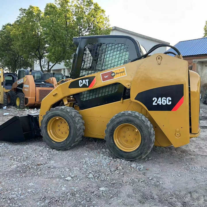 Used Original Caterpillar 246c Skid Steer Loader for Sale - Skid steer loader: picture 1 Used Original Caterpillar 246c Skid Steer Loader for Sale - Skid steer loader: picture 1