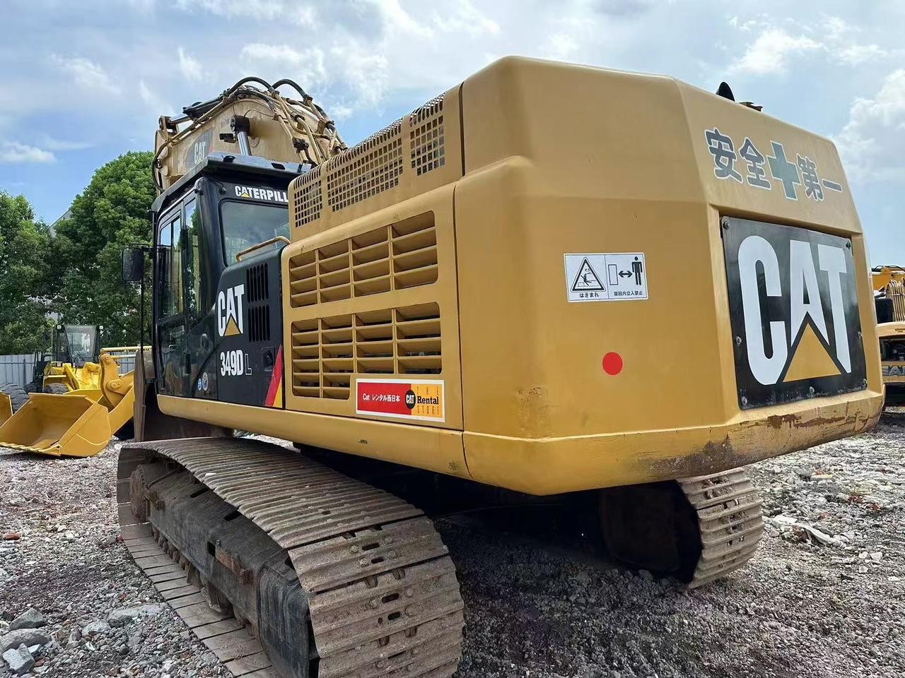 CATERPILLAR 349D - Crawler excavator: picture 3 CATERPILLAR 349D - Crawler excavator: picture 3