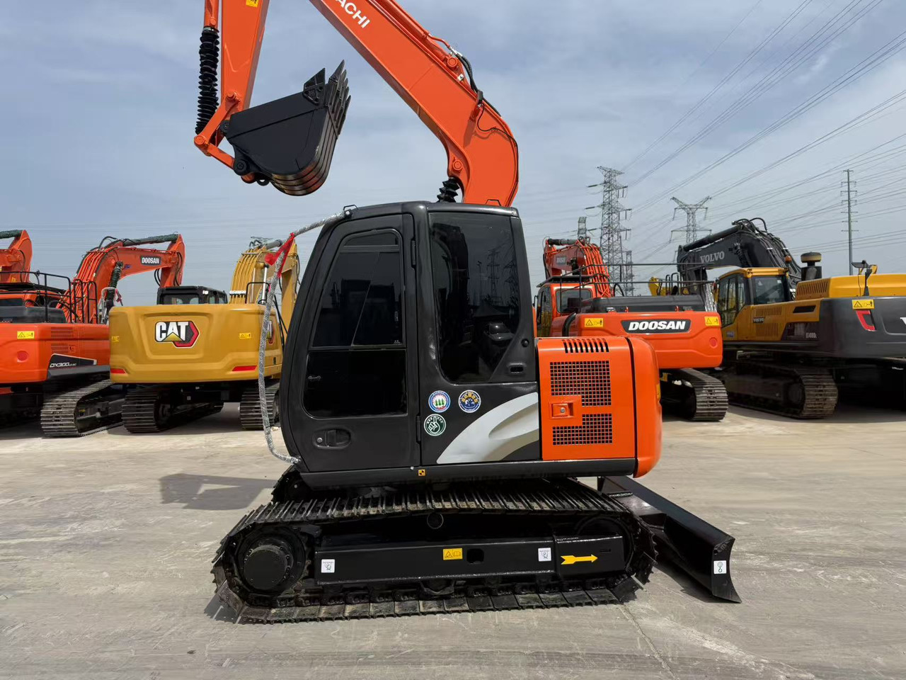 HITACHI ZX70 - Crawler excavator: picture 1 HITACHI ZX70 - Crawler excavator: picture 1