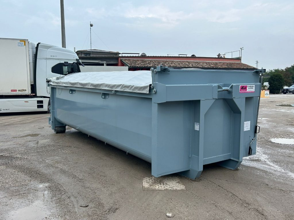 New Roll-off container CONTAINER SCARRABILE PER INERTI CON COPRI SCOPRI: picture 8
