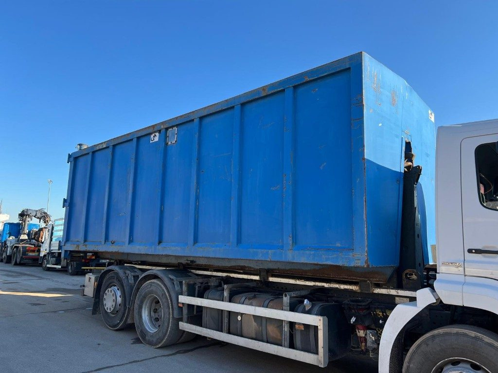 CONTAINER SCARRABILE USATO CON TETTO FISSO - Roll-off container: picture 1 CONTAINER SCARRABILE USATO CON TETTO FISSO - Roll-off container: picture 1