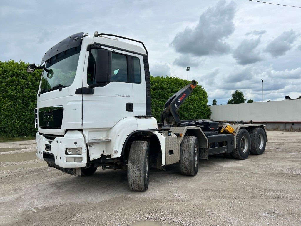 MAN TGS 35.480 USATO SCARRABILE - Hook lift truck: picture 1 MAN TGS 35.480 USATO SCARRABILE - Hook lift truck: picture 1