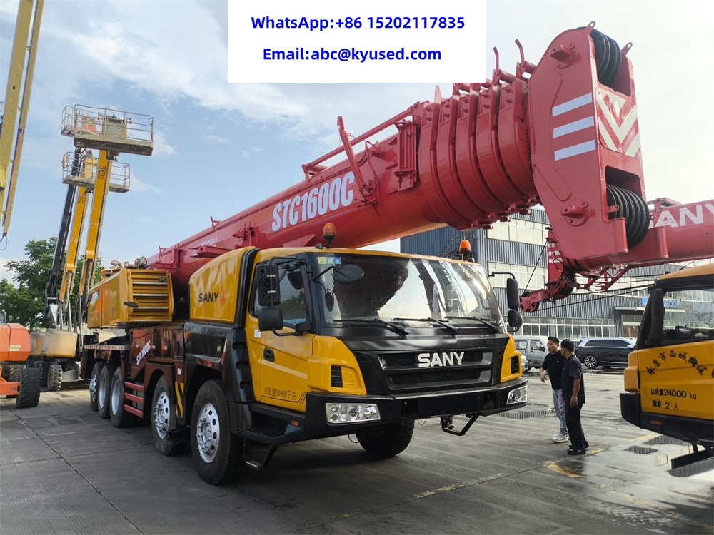 SANY STC1000 STC750 STC500 STC250 STC1300 STC1600 STC800 STC1600 100TON 130T 160T 50T 75T 80TON TRUCK CRANE - Mobile crane: picture 1 SANY STC1000 STC750 STC500 STC250 STC1300 STC1600 STC800 STC1600 100TON 130T 160T 50T 75T 80TON TRUCK CRANE - Mobile crane: picture 1