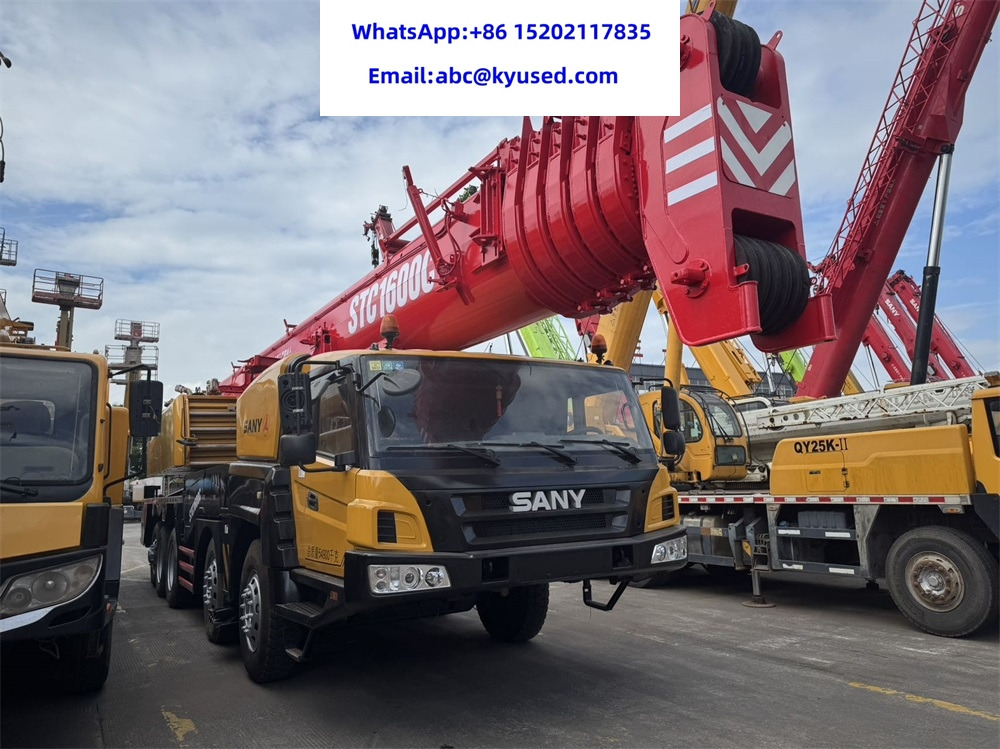 SANY STC1000 STC750 STC500 STC250 STC1300 STC1600 STC800 STC1600 100TON 130T 160T 50T 75T 80TON TRUCK CRANE - Mobile crane: picture 3 SANY STC1000 STC750 STC500 STC250 STC1300 STC1600 STC800 STC1600 100TON 130T 160T 50T 75T 80TON TRUCK CRANE - Mobile crane: picture 3