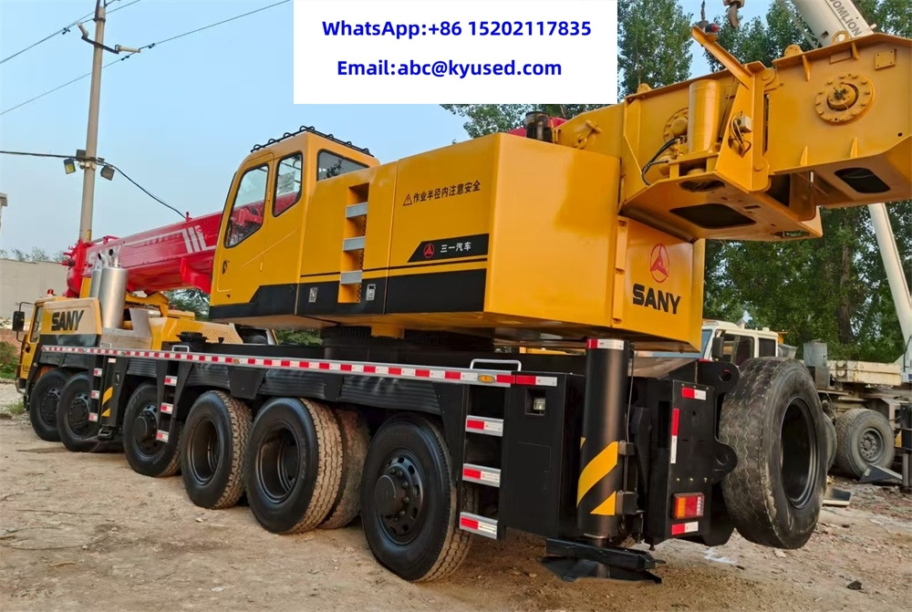 SANY STC1000 STC800 STC750 STC500 STC250 STC350 25TON 35TON 50TON 70TON 75TON 80TON 100TON - Mobile crane: picture 4 SANY STC1000 STC800 STC750 STC500 STC250 STC350 25TON 35TON 50TON 70TON 75TON 80TON 100TON - Mobile crane: picture 4