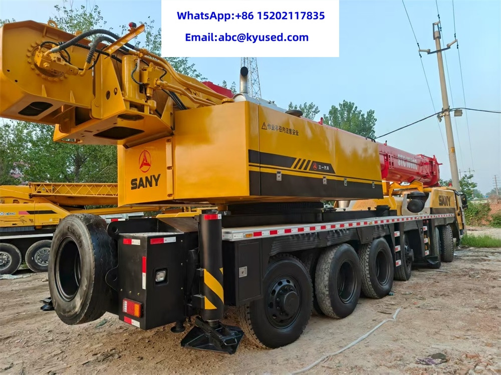 SANY STC1000 STC800 STC750 STC500 STC250 STC350 25TON 35TON 50TON 70TON 75TON 80TON 100TON - Mobile crane: picture 3 SANY STC1000 STC800 STC750 STC500 STC250 STC350 25TON 35TON 50TON 70TON 75TON 80TON 100TON - Mobile crane: picture 3