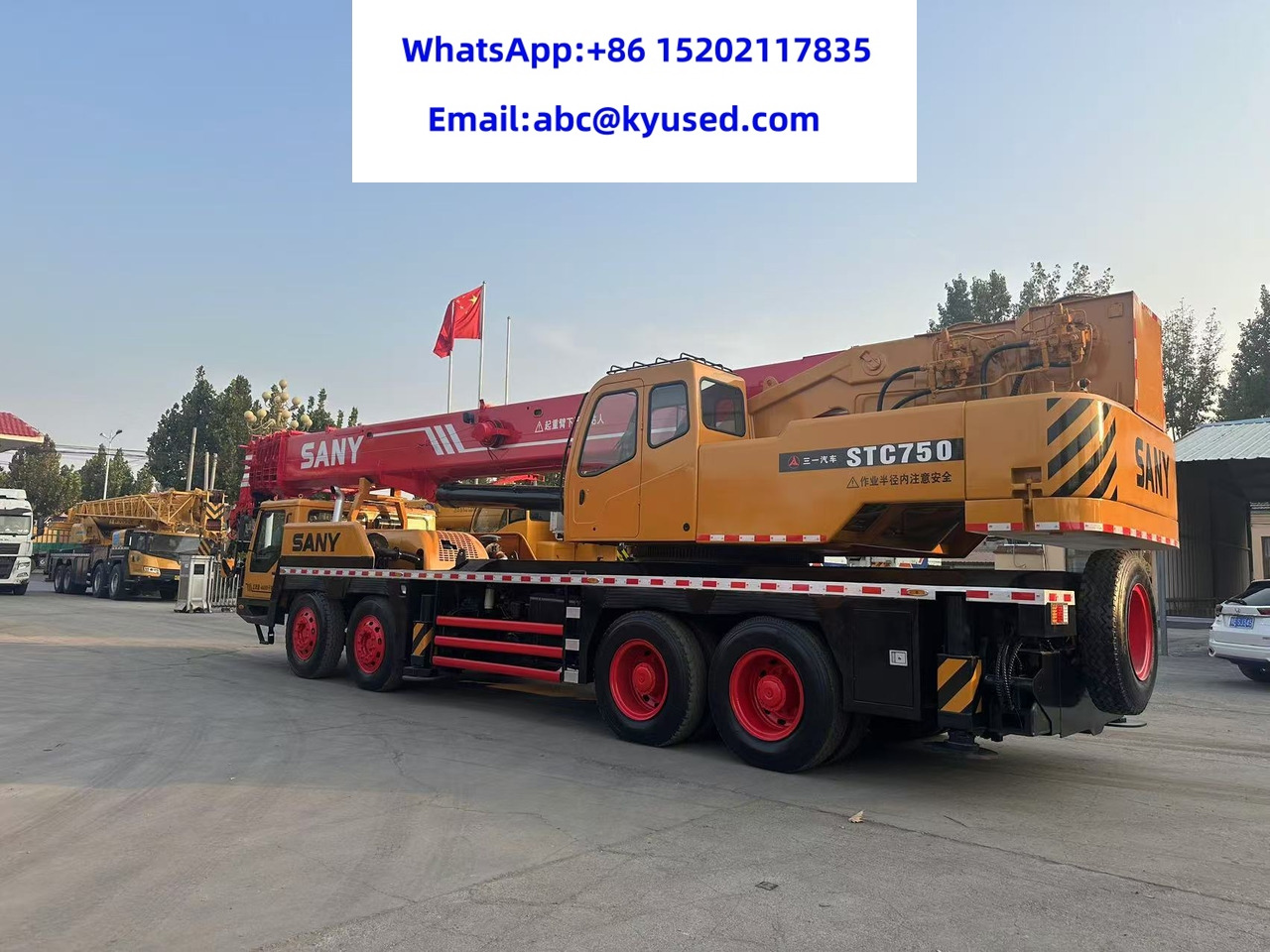 SANY STC750 STC800 STC900 STC1000 STC1100 STC1300 75T 80T 90T 100T 110T 130TON - Mobile crane: picture 3 SANY STC750 STC800 STC900 STC1000 STC1100 STC1300 75T 80T 90T 100T 110T 130TON - Mobile crane: picture 3