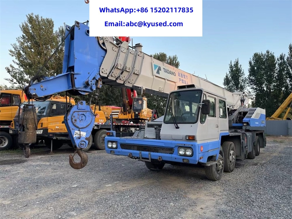 TADANO TG500E TG700E TG1000 TG250E TL250E TL300E 25TON 35TON 50TON 70TON 100TON - Mobile crane: picture 1 TADANO TG500E TG700E TG1000 TG250E TL250E TL300E 25TON 35TON 50TON 70TON 100TON - Mobile crane: picture 1