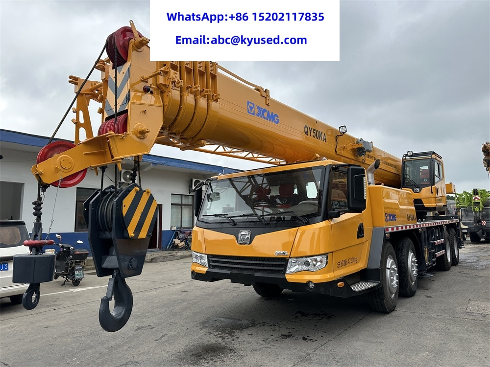 XCMG QY50KA QY50KC XCT50 QY50K QY70KA QY70KC QY70K XCT70 XCT25 QY25K5C 25TON 50TON 30TON 70TON 80TON - Mobile crane: picture 2 XCMG QY50KA QY50KC XCT50 QY50K QY70KA QY70KC QY70K XCT70 XCT25 QY25K5C 25TON 50TON 30TON 70TON 80TON - Mobile crane: picture 2