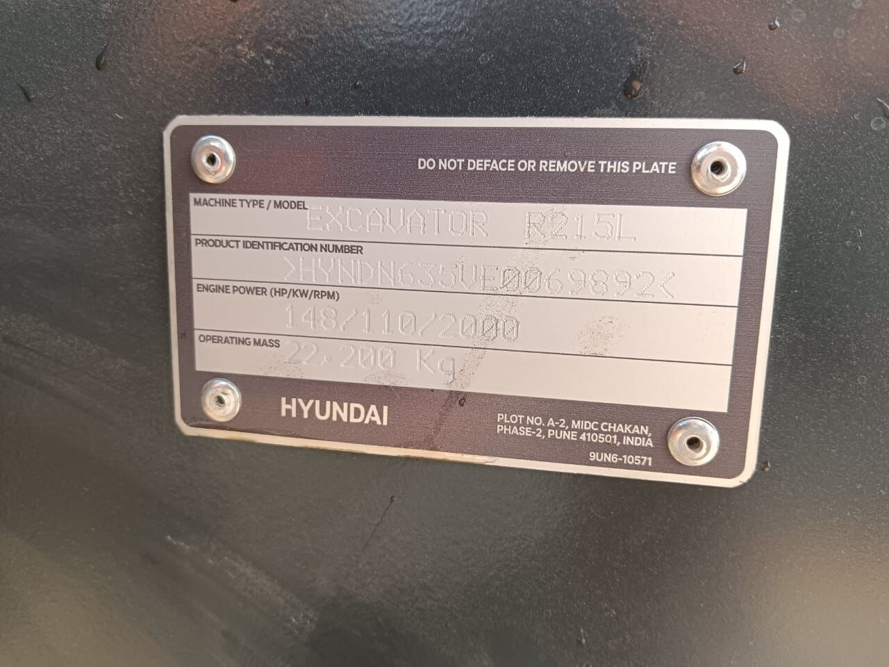 New Hyundai R215L tracked excavator - Crawler excavator: picture 3 New Hyundai R215L tracked excavator - Crawler excavator: picture 3