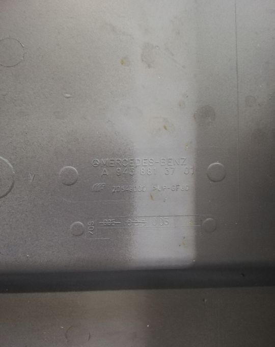 BŁOTNIK MERCEDES ACTROS MEGASPEC ORYGINAŁ NOWY LH - Fender for Truck: picture 3 BŁOTNIK MERCEDES ACTROS MEGASPEC ORYGINAŁ NOWY LH - Fender for Truck: picture 3