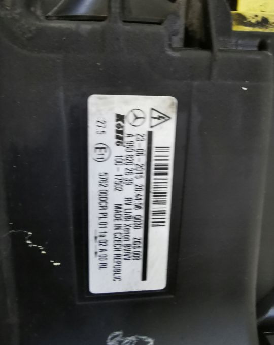LAMPA MERCEDES ACTROS ANTOS XENON mp4 A9608202639 - Headlight for Truck: picture 4 LAMPA MERCEDES ACTROS ANTOS XENON mp4 A9608202639 - Headlight for Truck: picture 4
