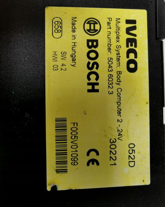Moduł komputer multiplex IVECO STRALIS 504 360 323 - ECU for Truck: picture 2 Moduł komputer multiplex IVECO STRALIS 504 360 323 - ECU for Truck: picture 2