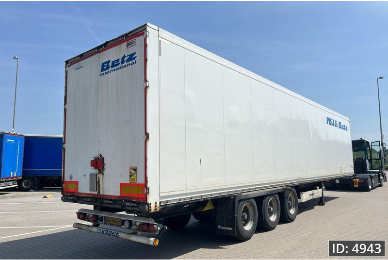 Krone SD / BPW Drum / Double stock - Closed box semi-trailer: picture 3 Krone SD / BPW Drum / Double stock - Closed box semi-trailer: picture 3