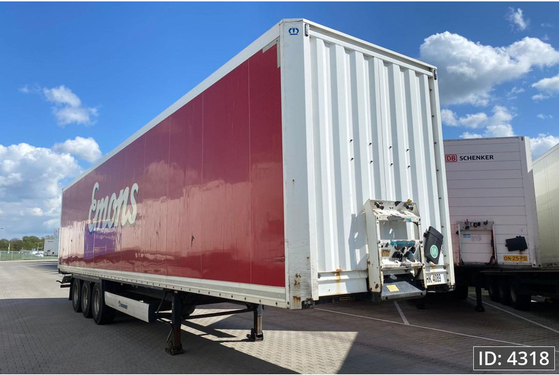 Krone SD / BPW Drum / Double stock - Closed box semi-trailer: picture 4 Krone SD / BPW Drum / Double stock - Closed box semi-trailer: picture 4
