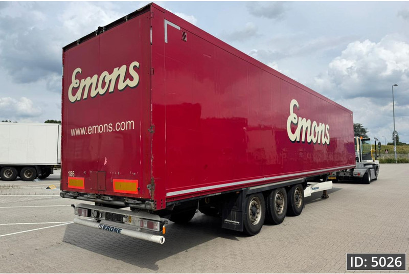 Krone SD / Disk brakes / Double stock - Closed box semi-trailer: picture 3 Krone SD / Disk brakes / Double stock - Closed box semi-trailer: picture 3