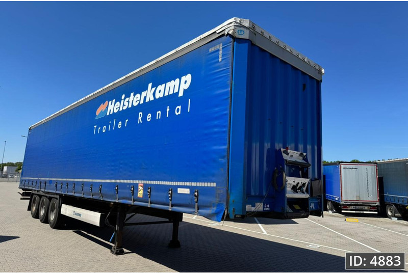 Krone SD / Drum brakes / Alu planks - Curtainsider semi-trailer: picture 4 Krone SD / Drum brakes / Alu planks - Curtainsider semi-trailer: picture 4
