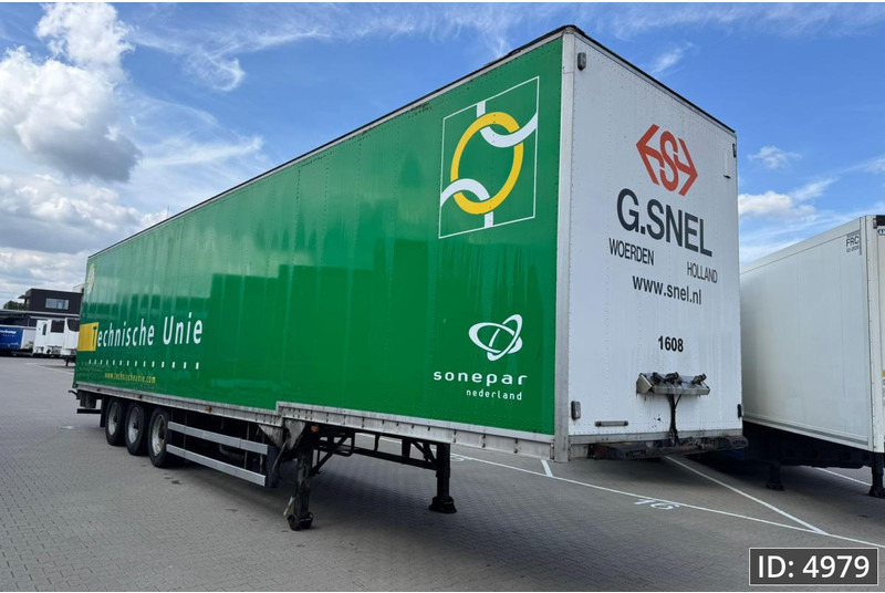 Talson F1227 / Confection - Closed box semi-trailer: picture 4 Talson F1227 / Confection - Closed box semi-trailer: picture 4